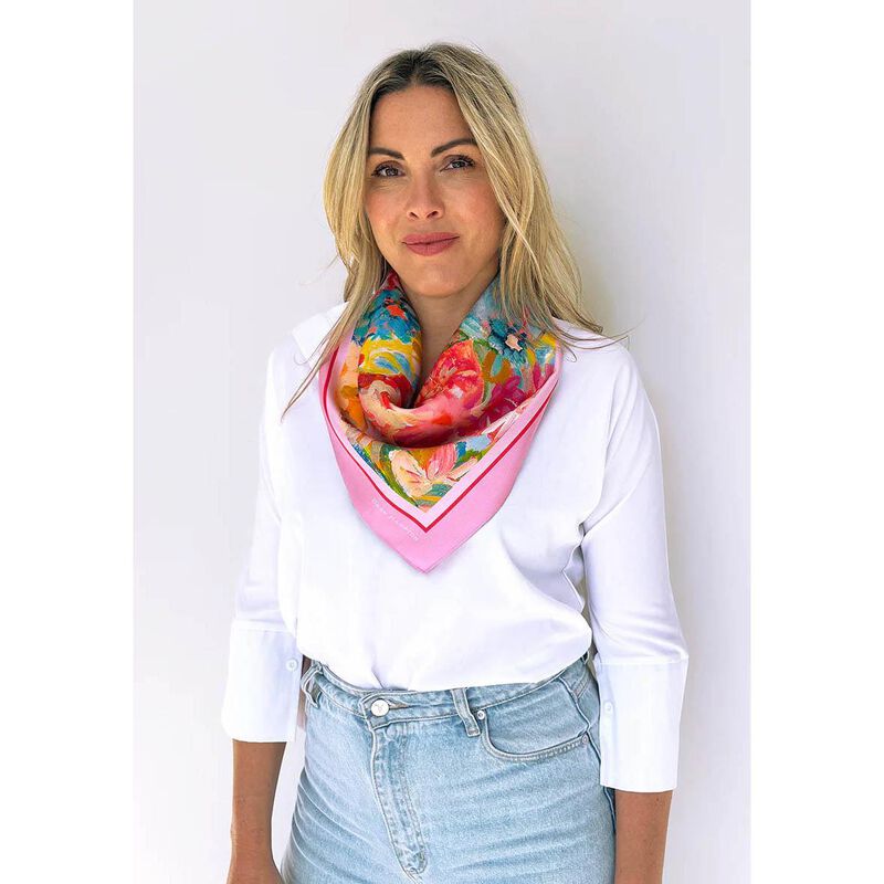 Dark Hampton x Carrie Broomhall - The Amelie Silk Scarf image number 2